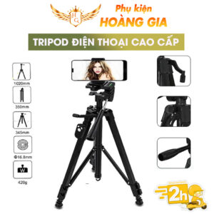 Gậy chụp ảnh Tripod 3 Chân Đa Năng TF-3388 – Giải Pháp Livestream & Chụp Ảnh Chuyên Nghiệp Cho Điện Thoại, Máy Ảnh