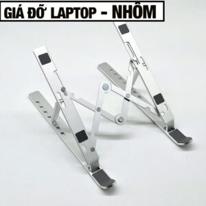Giá đỡ Laptop lớn 15 inch nhôm xoay 360 độ, giá đỡ hỗ trợ kim loại để bàn, mô hình tiện ích máy tính xách tay tiên tiến