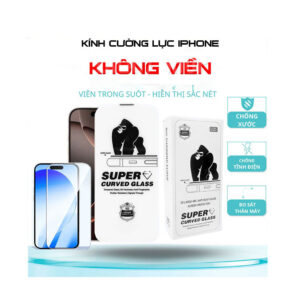 Kính cường lực iphone không viền 16 promax 15 pro max 13 12 14 promax X Xs Xsmax xr 11 Full màn không viền