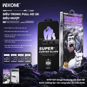 Kính cường lực iphone trong suốt không viền đen ngăn bụi loa ip 15/15Plus/15Pro/15Promax/ 16/16Pro/16Plus/16Promax