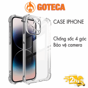 Ốp lưng iphone trong suốt 14 pro max 16 pro max 15 13 pro max 6 6s 7 8 plus xs x xsmax 12 11 13 Pro Se 2020 chống sốc [Ốp CS]